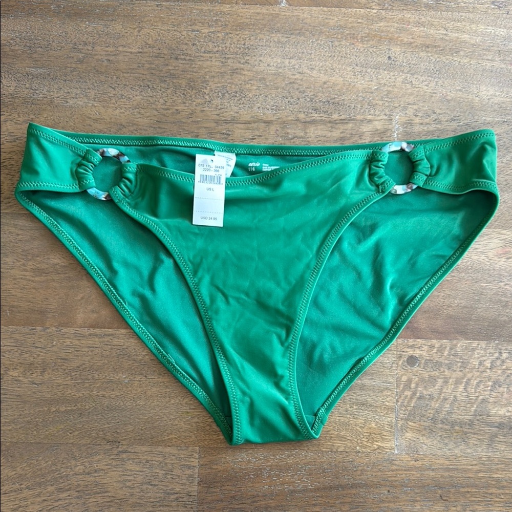 NWT - Aerie Green Bikini Bottom
